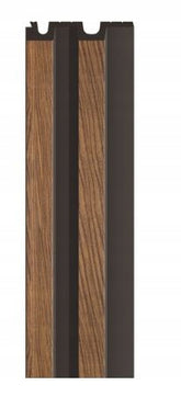 Vox Wall Panel Linerio L-Line 265 x 12.2 x 1.2cm - Mocca